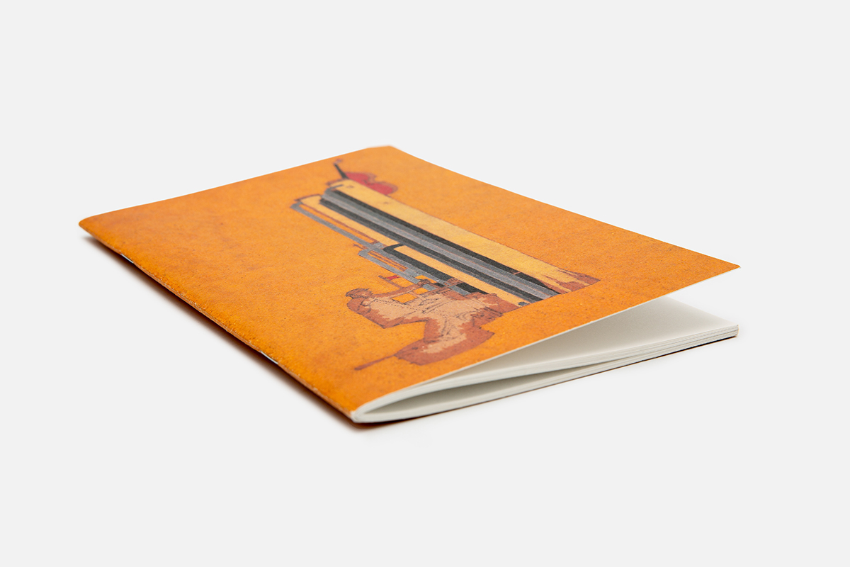Notebook "Tractor driver with violin" Solomon Nikritin