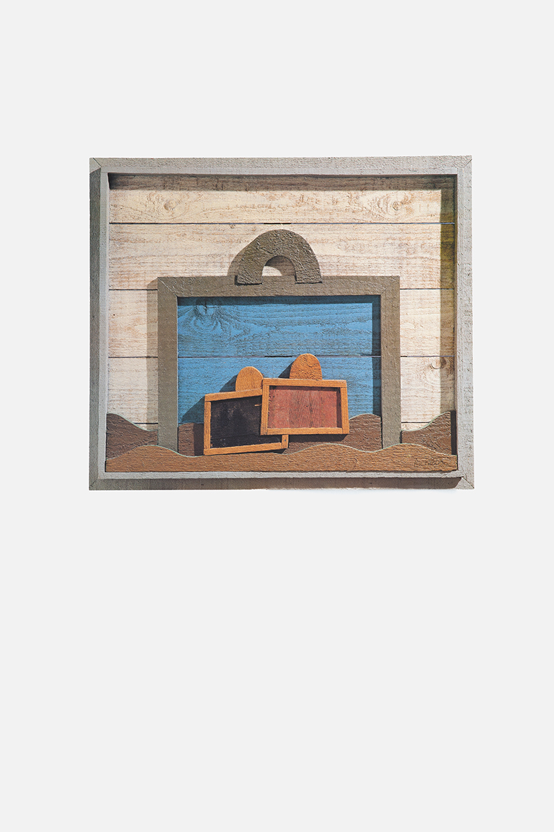 "Wooden Suitcase" Poster Akrithakis