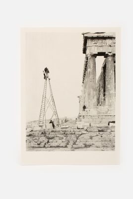 Καρτ ποστάλ Μπουασονά «Ο Φρεντ Μπουασονά φωτογραφίζοντας τον Παρθενώνα»